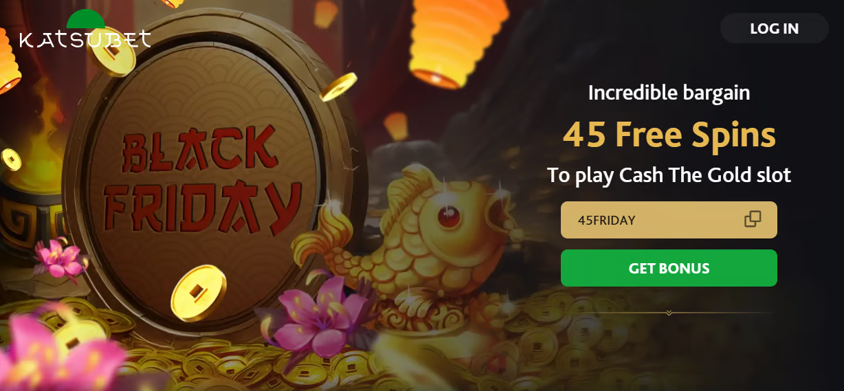 Black Friday 45 Free Spins