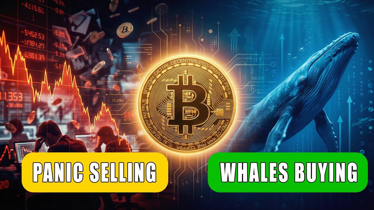 Bitcoin Holders Panic Sell as Whales Buy the Dip
