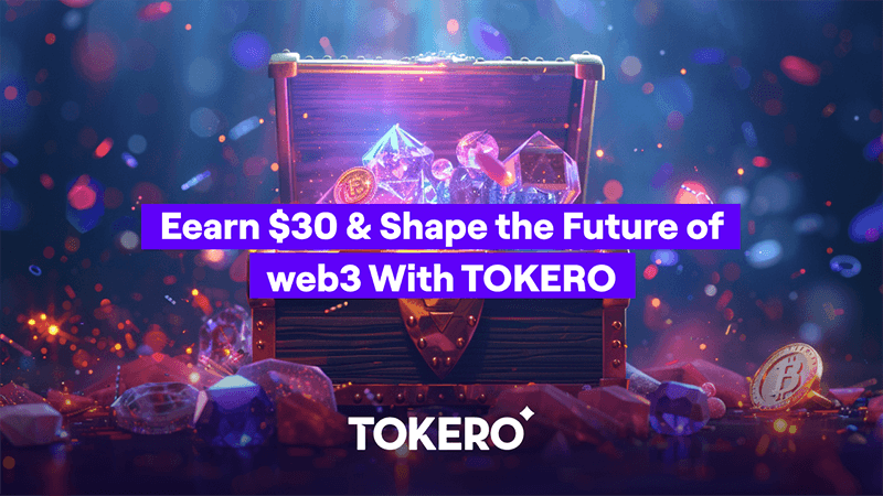 Earn $30 and Shape the Future of Web3 with TOKERO